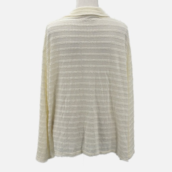 Project Social T Capistrano Collared Washed Pullover in Oat - Size Medium - Picture 6 of 8